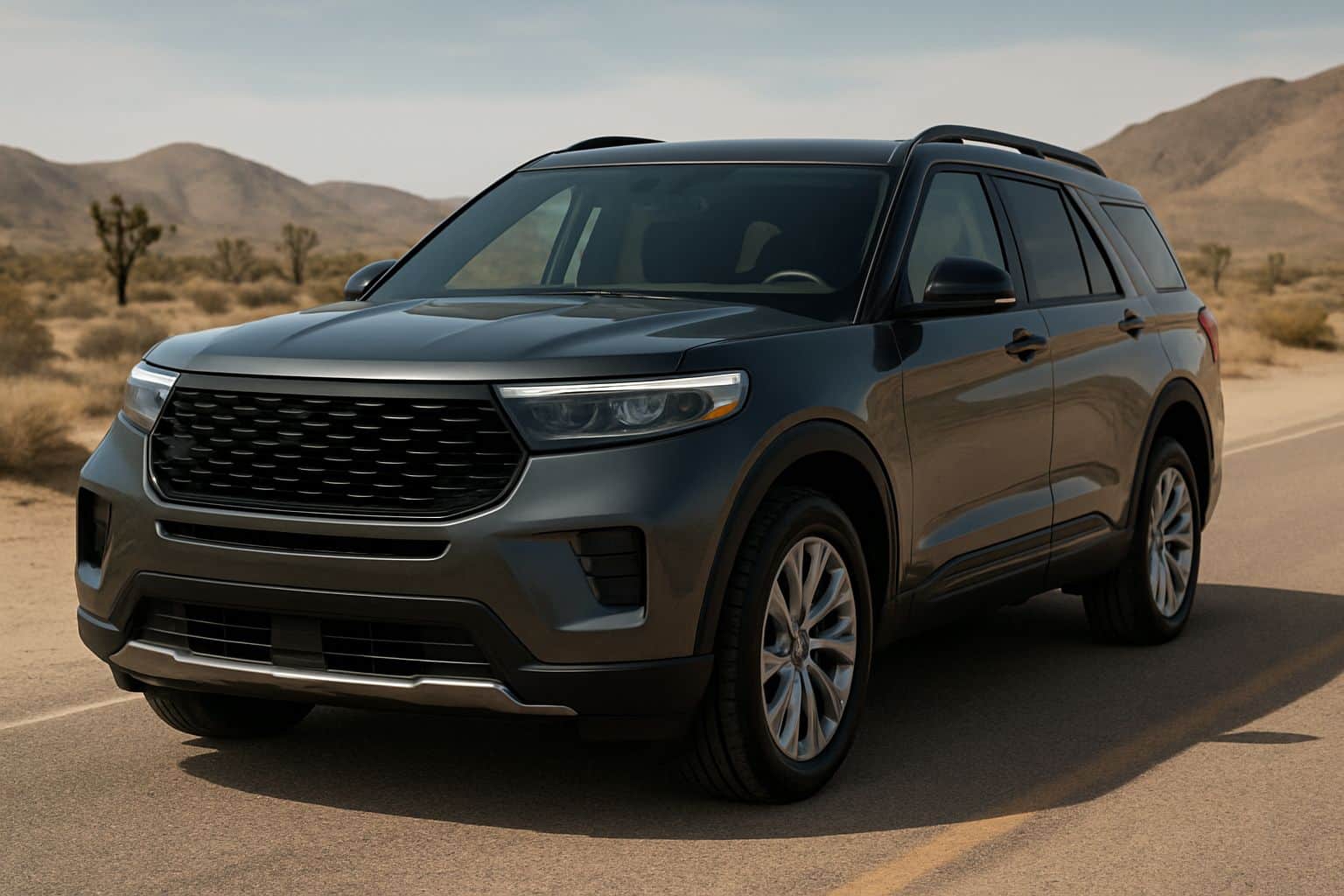 Finance Ford Explorer - ford explorer suv 2024 onwards front angle