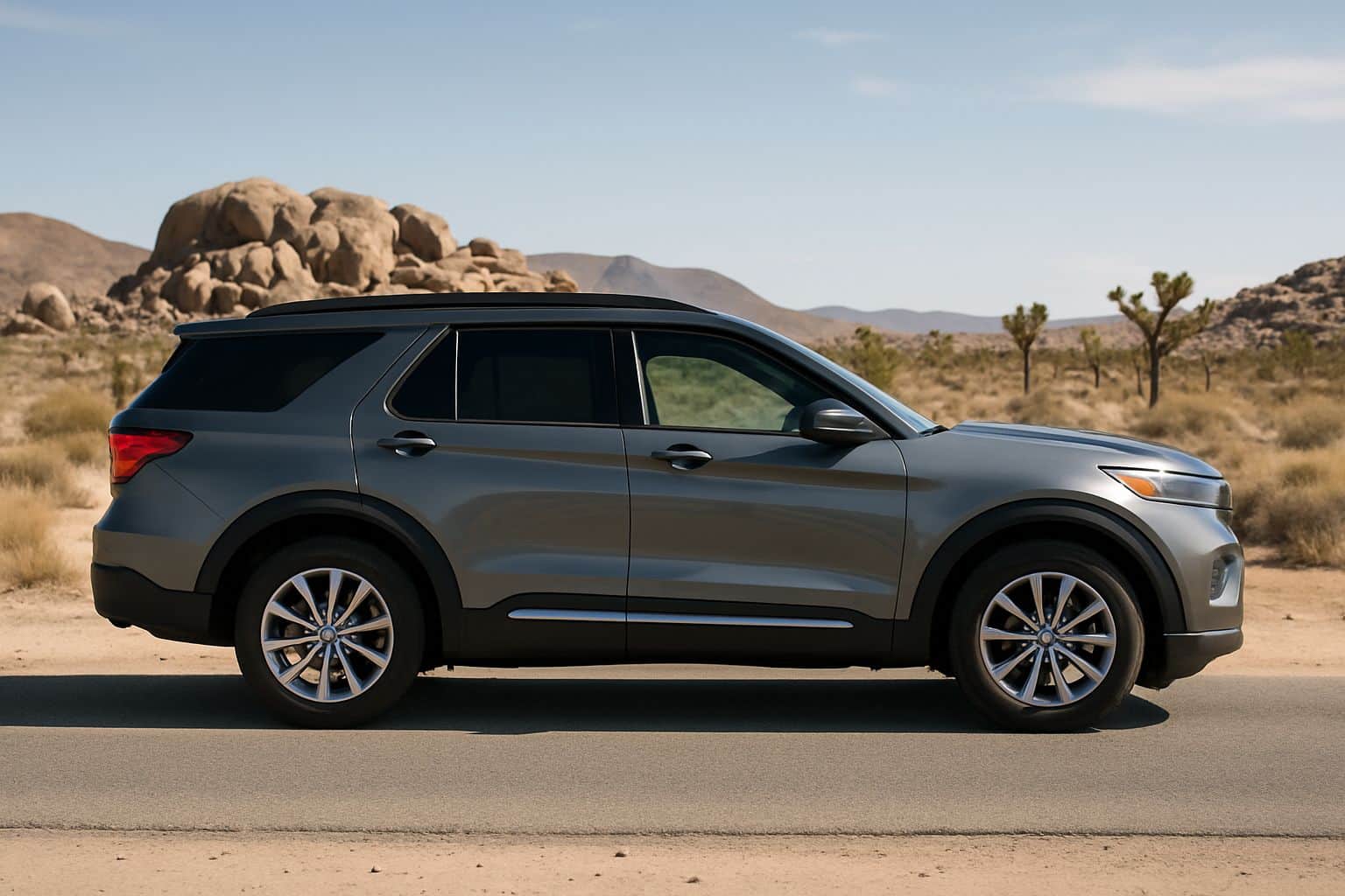 Finance Ford Explorer - ford explorer suv 2024 onwards full side profile