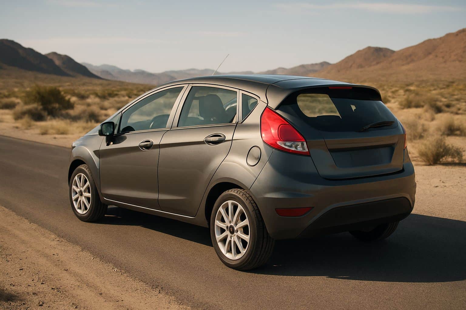 Finance Ford Fiesta - ford fiesta 2008 2017 rear angle