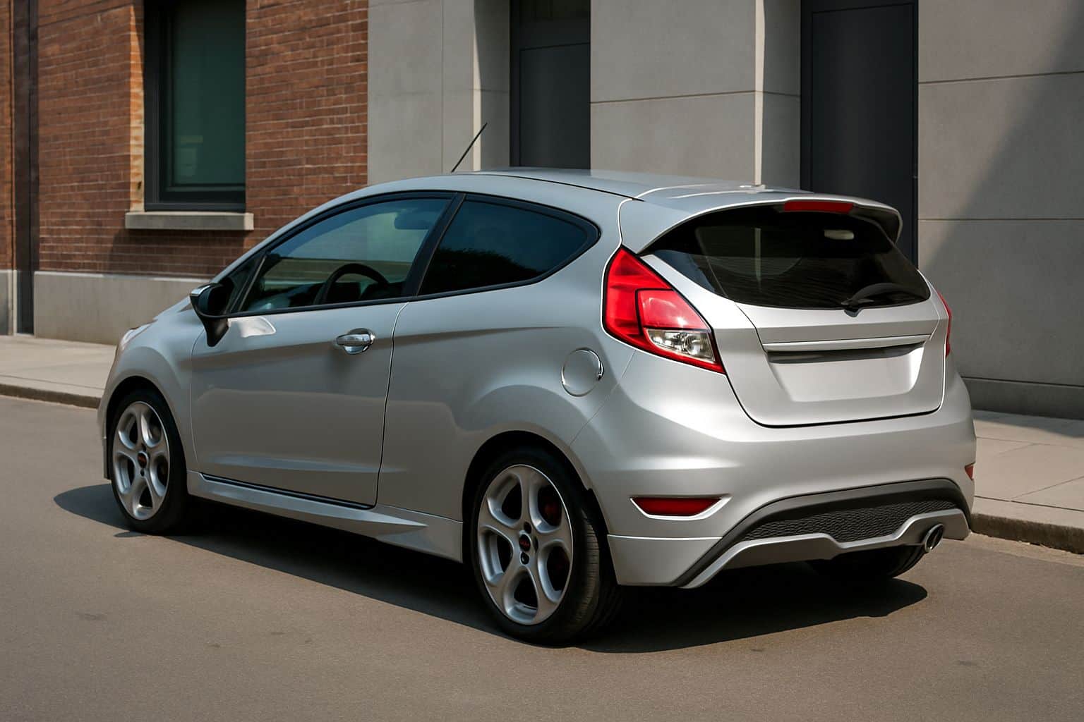 Finance Ford Fiesta - ford fiesta st 2012 2017 rear angle