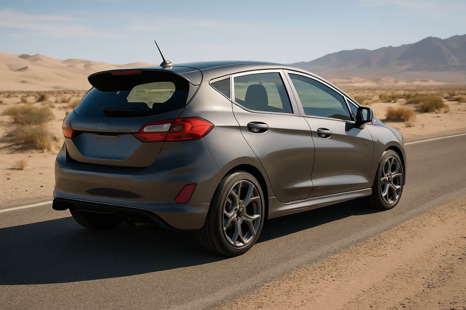 Finance Ford Fiesta - ford fiesta st 2018 2022 rear angle