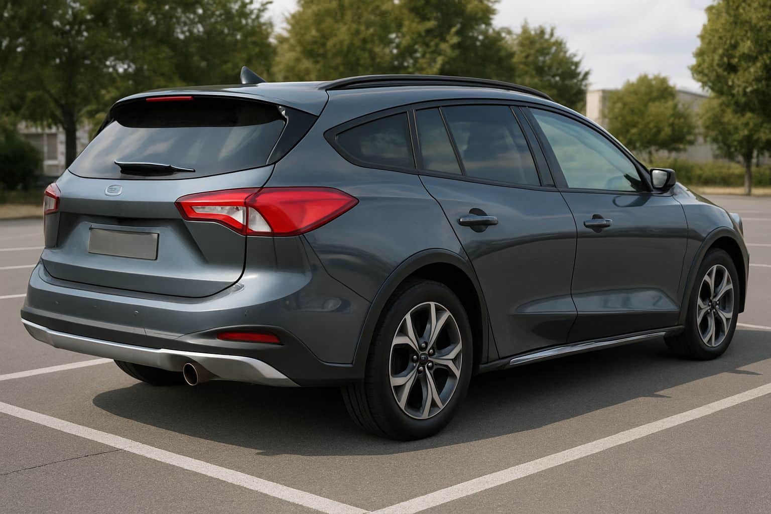 Finance Ford Focus - ford focus active estate 2018 onwards rear angle