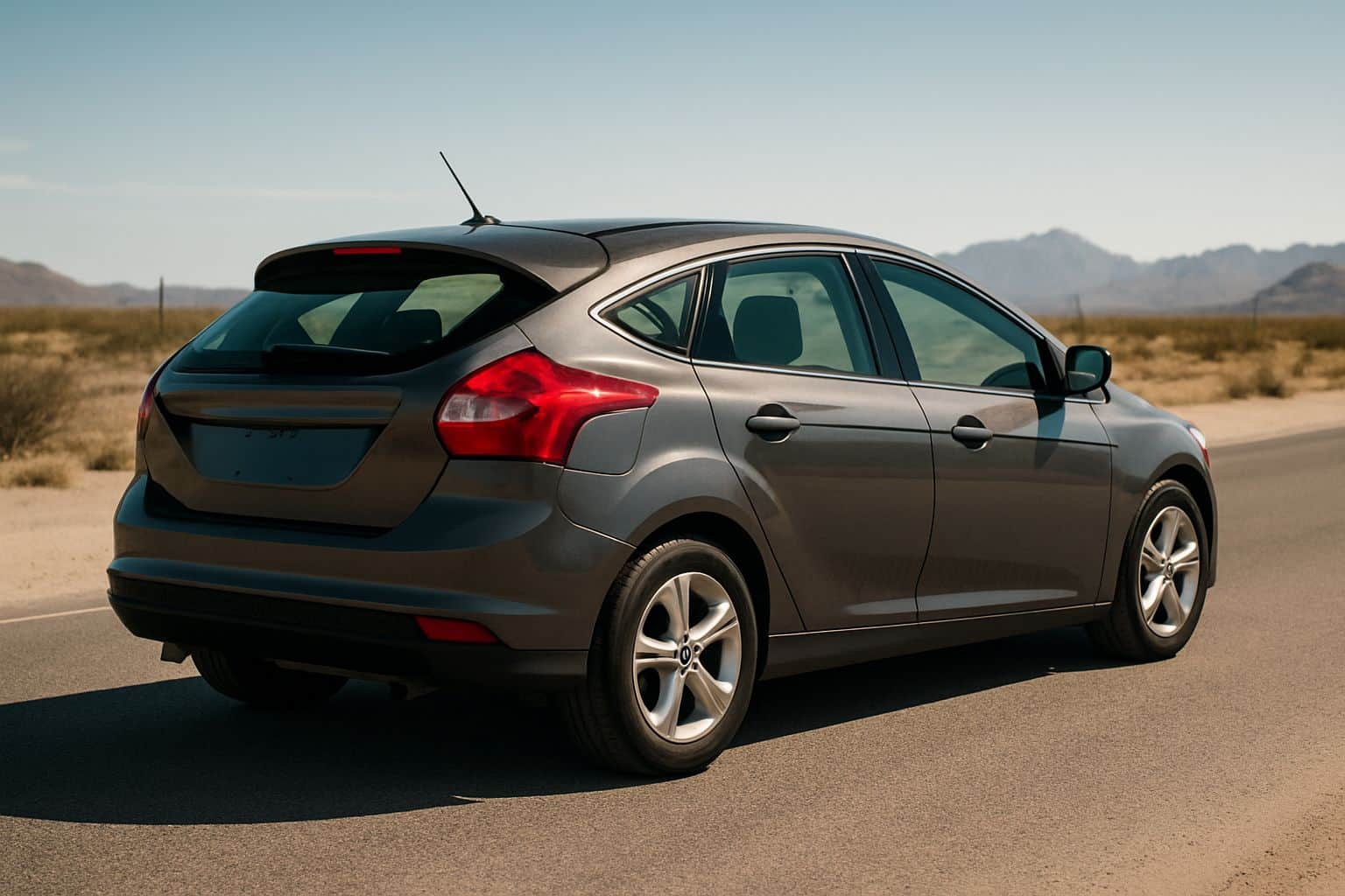 Finance Ford Focus - ford focus hatchback 2011 2018 rear angle