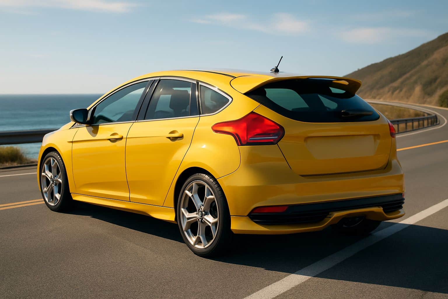Finance Ford Focus - ford focus st 2012 2018 rear angle