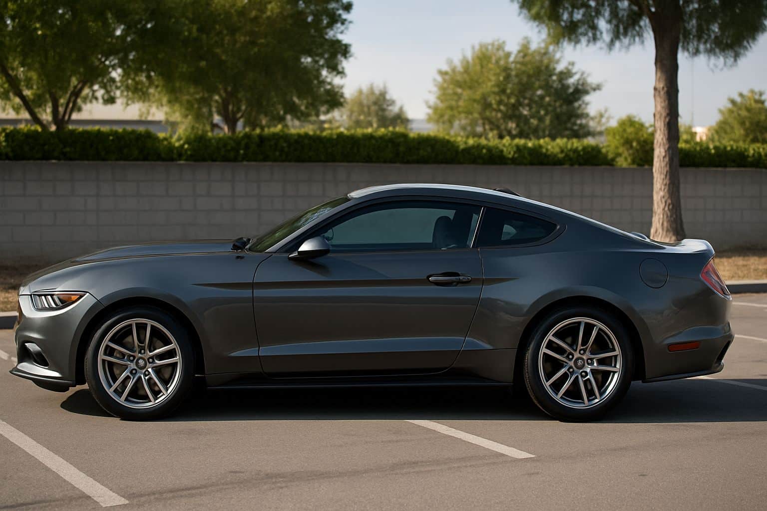 Finance Ford Mustang - ford mustang 2015 onwards full side profile