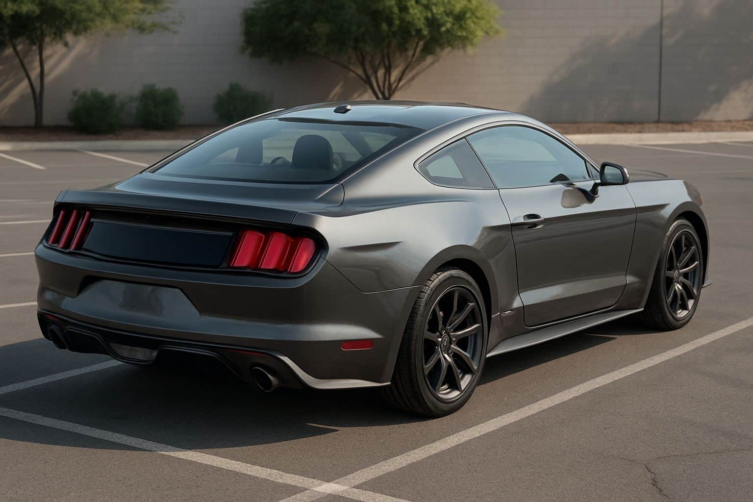 Finance Ford Mustang - ford mustang 2015 onwards rear angle