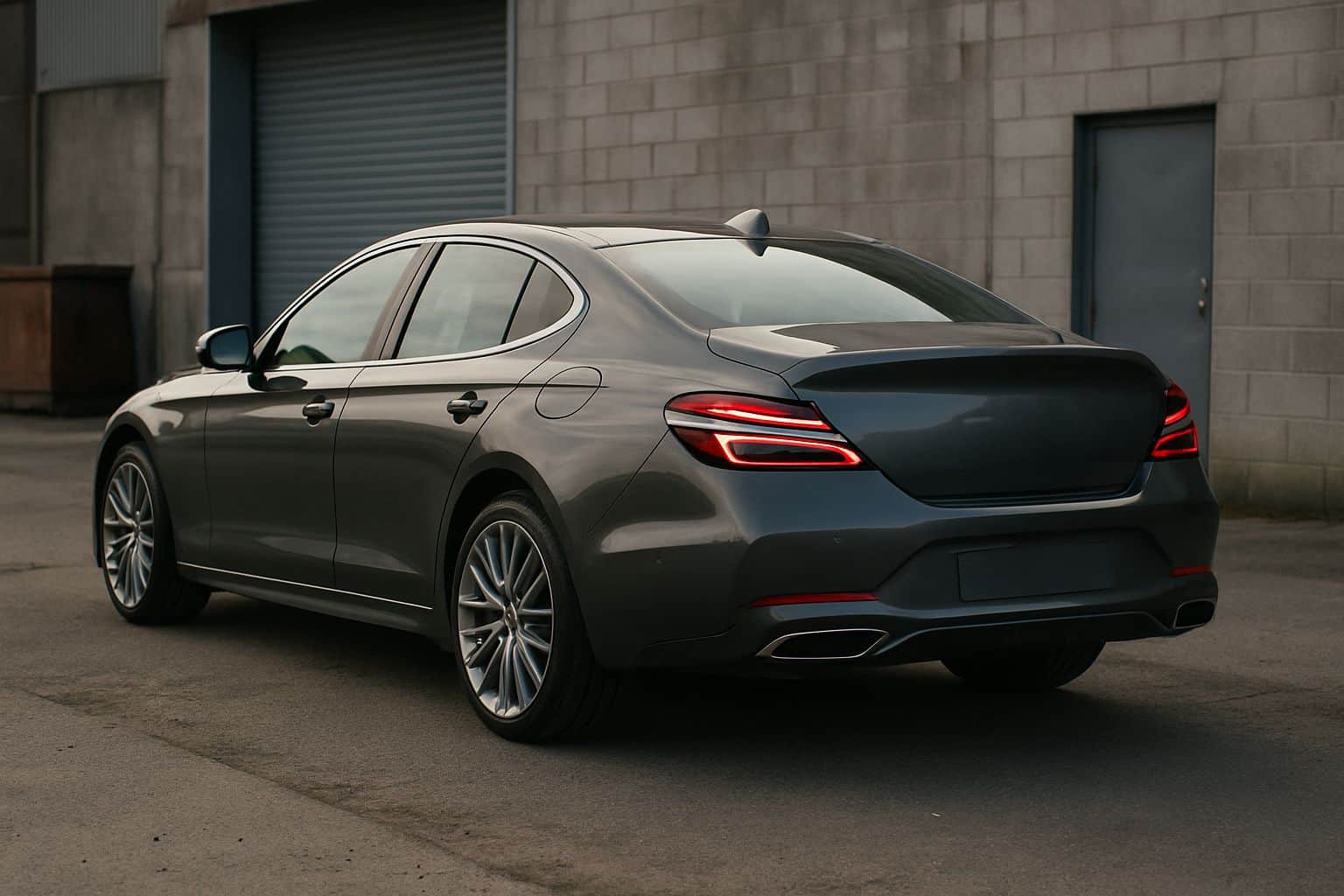 Finance Genesis G70 - genesis g70 saloon 2021 2024 rear angle