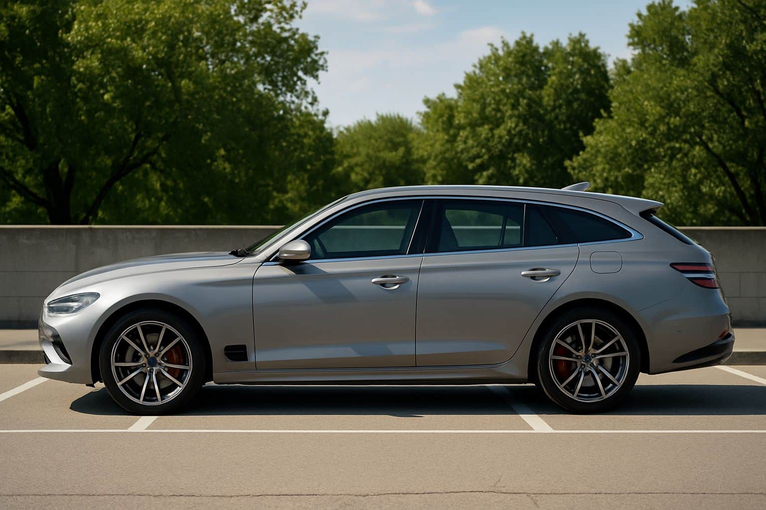 Finance Genesis G70 - genesis g70 shooting brake 2021 2024 full side profile