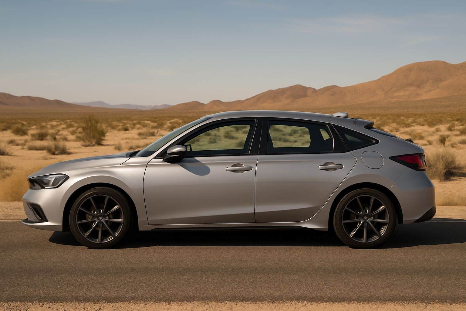 Finance Honda Civic - honda civic hatchback 2022 onwards full side profile