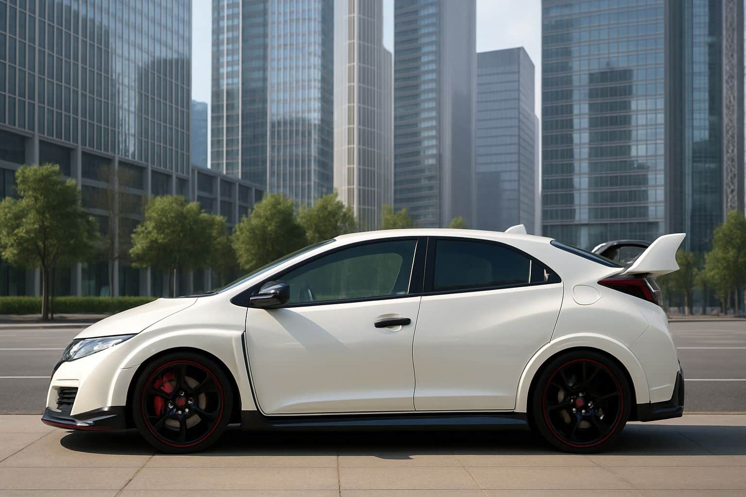 Finance Honda Civic - honda civic type r 2015 2017 full side profile