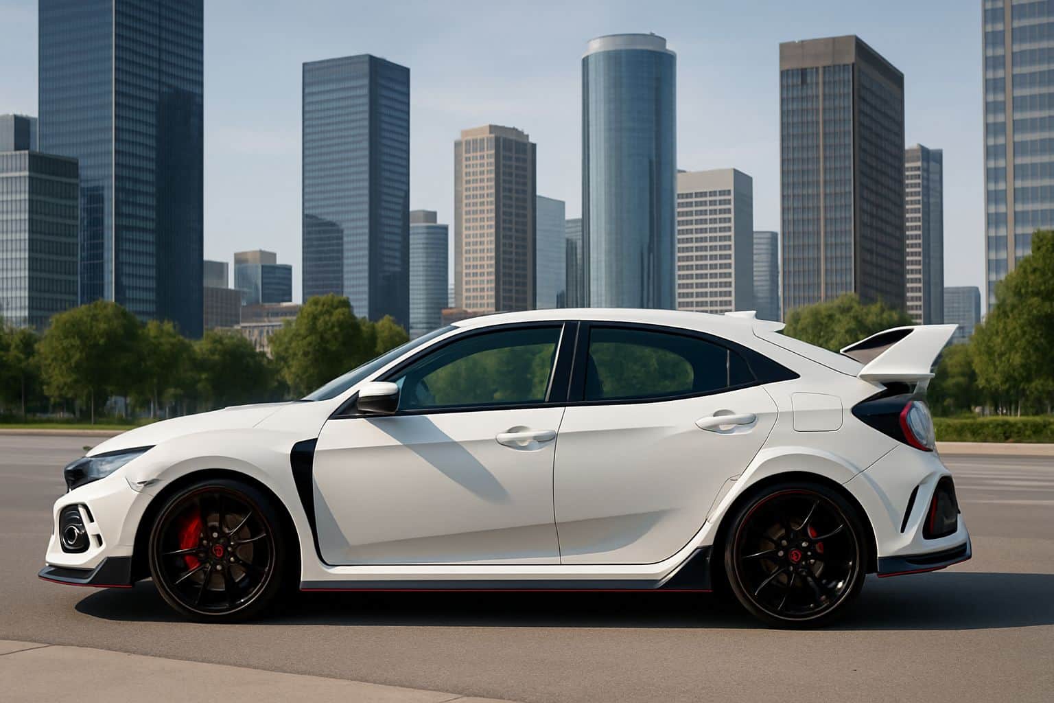 Finance Honda Civic - honda civic type r 2017 2022 full side profile