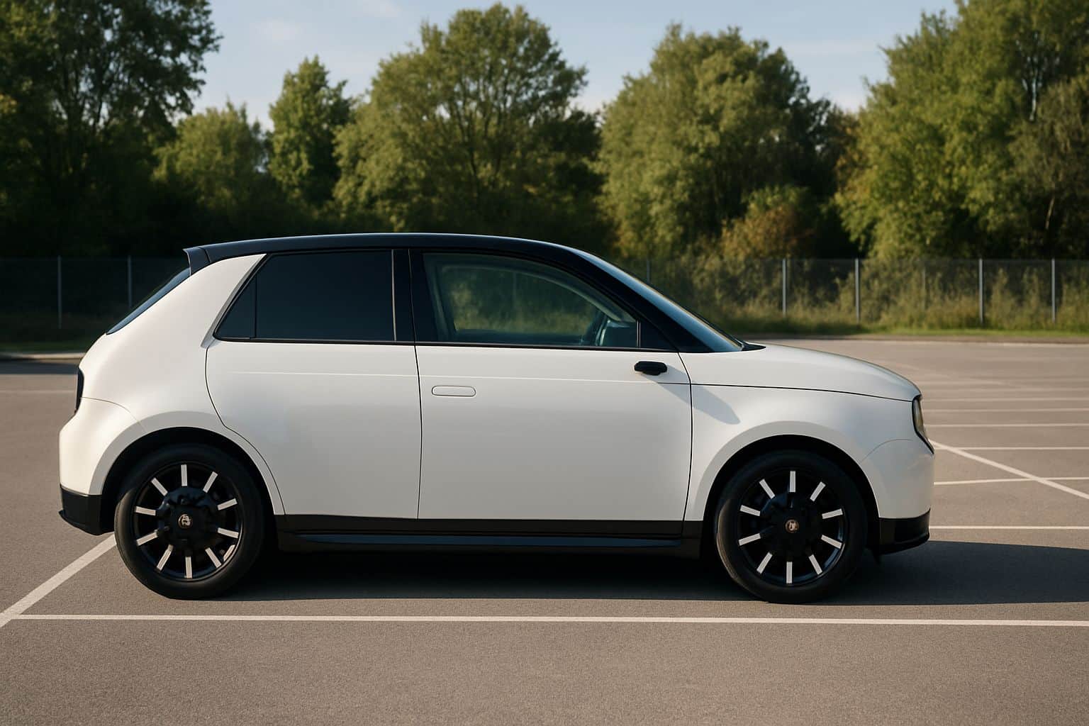 Finance Honda e - honda e hatchback 2020 onwards full side profile