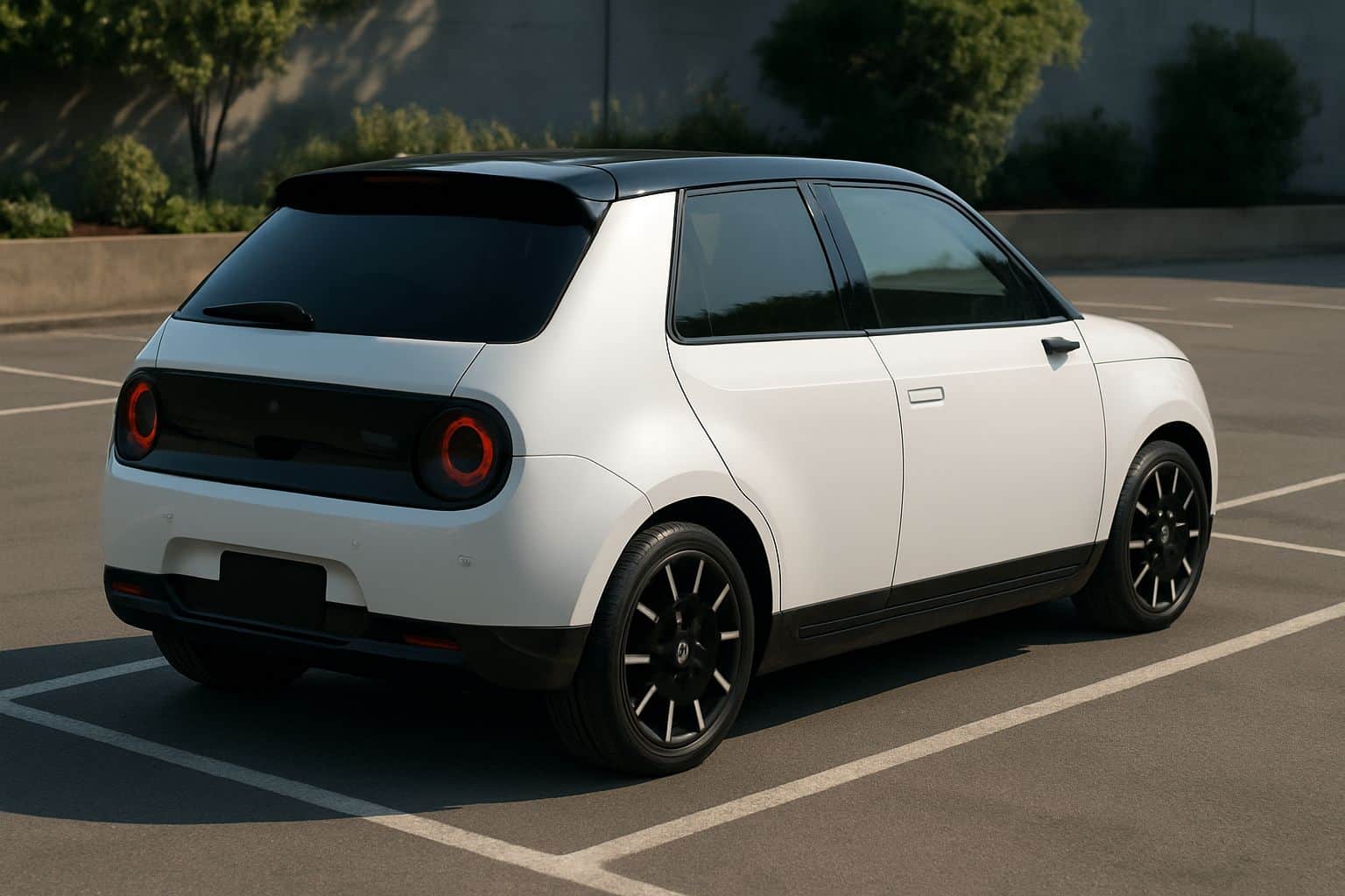 Finance Honda e - honda e hatchback 2020 onwards rear angle