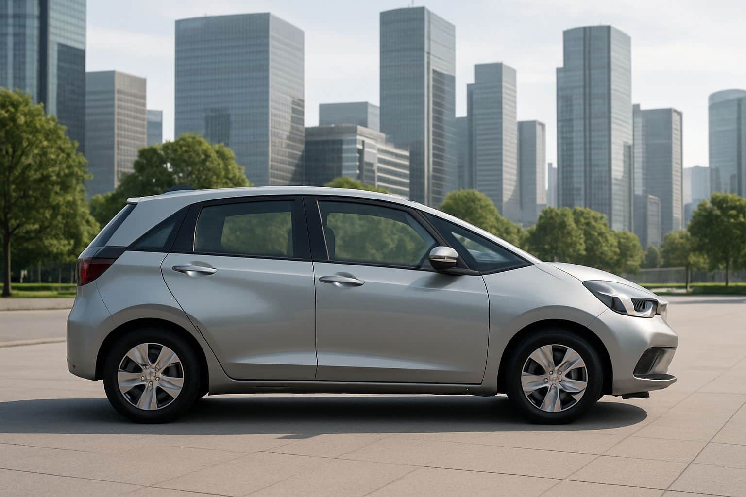 Finance Honda Jazz - honda jazz hatchback 2020 onwards full side profile