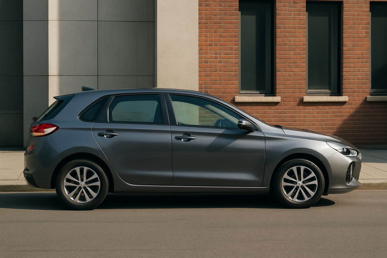 Finance Hyundai i30 - hyundai i30 hatchback 2017 onwards full side profile