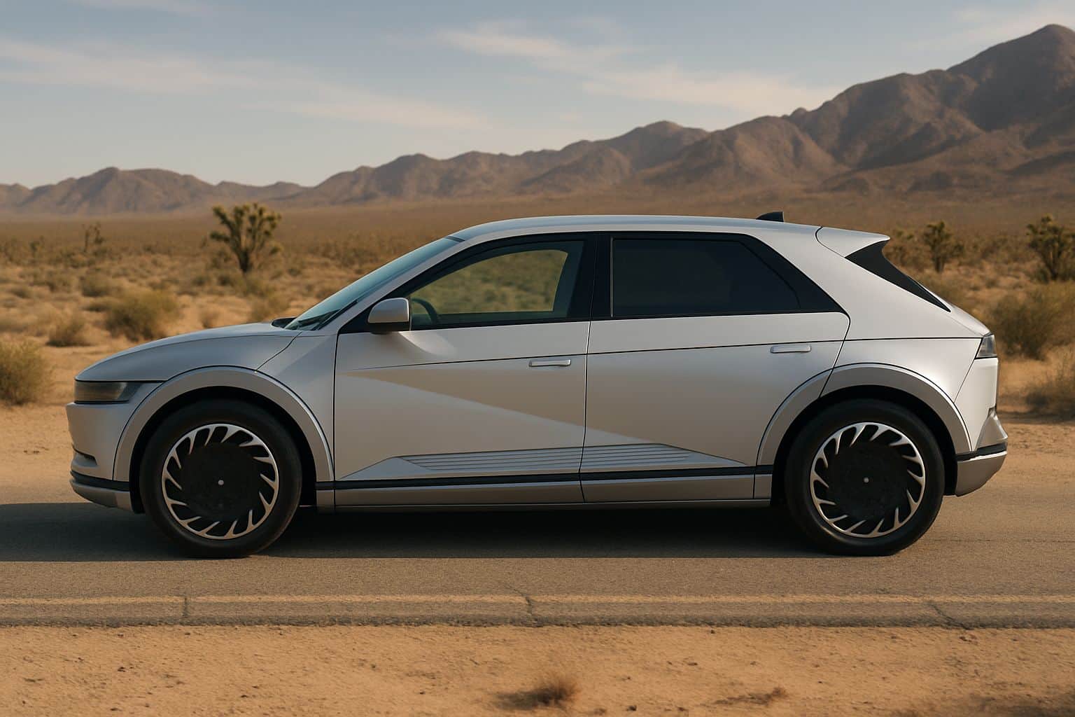 Finance Hyundai Ioniq 5 - hyundai ioniq 5 suv 2021 onwards full side profile