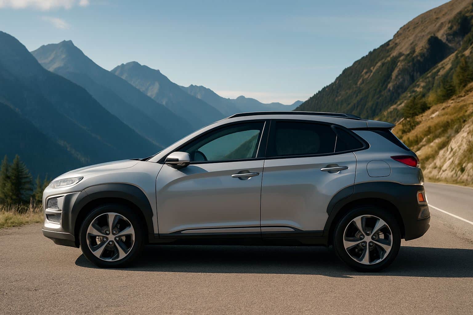 Finance Hyundai Kona - hyundai kona suv 2017 2023 full side profile