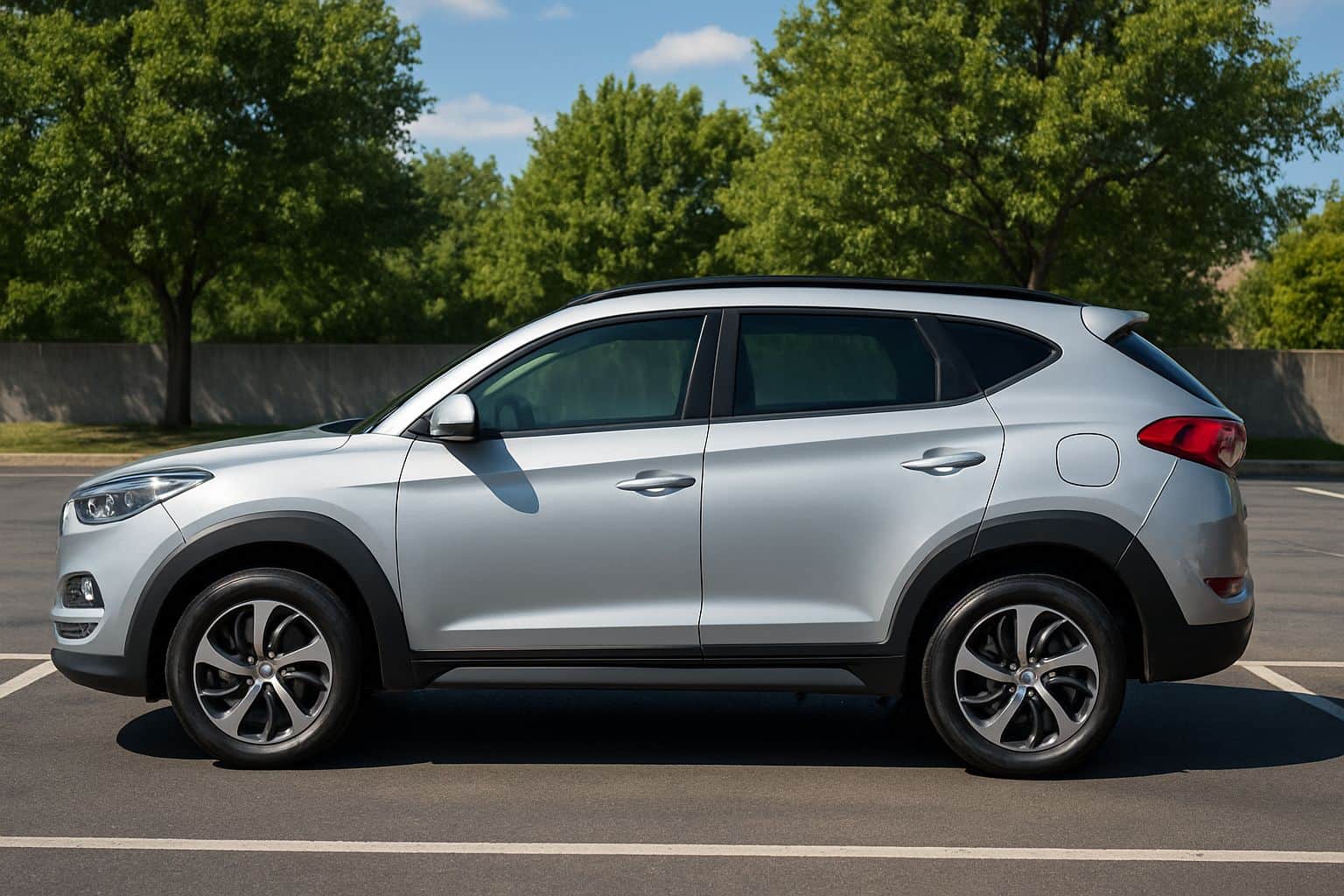 Finance Hyundai Tucson - hyundai tucson 2015 2020 full side profile