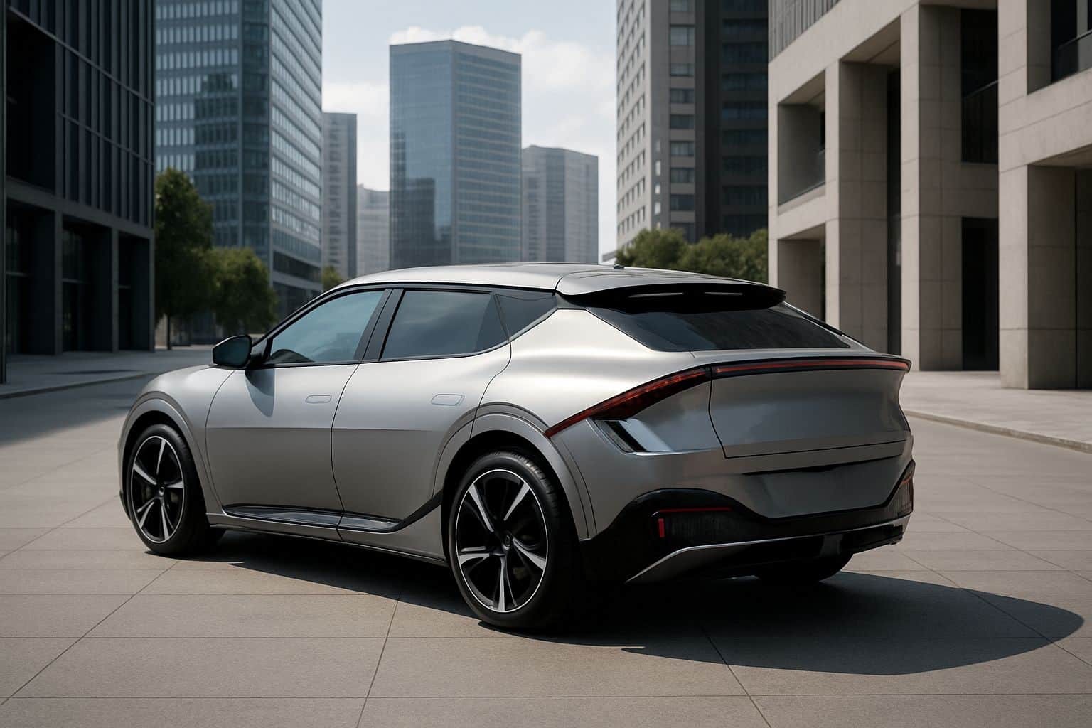 Finance Kia EV6 - kia ev6 gt 2021 onwards rear angle