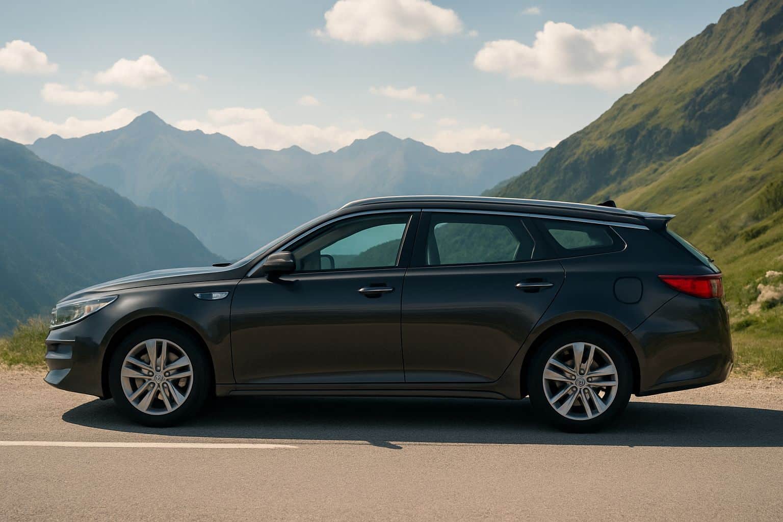 Finance Kia Optima - kia optima sportswagon 2016 2019 full side profile