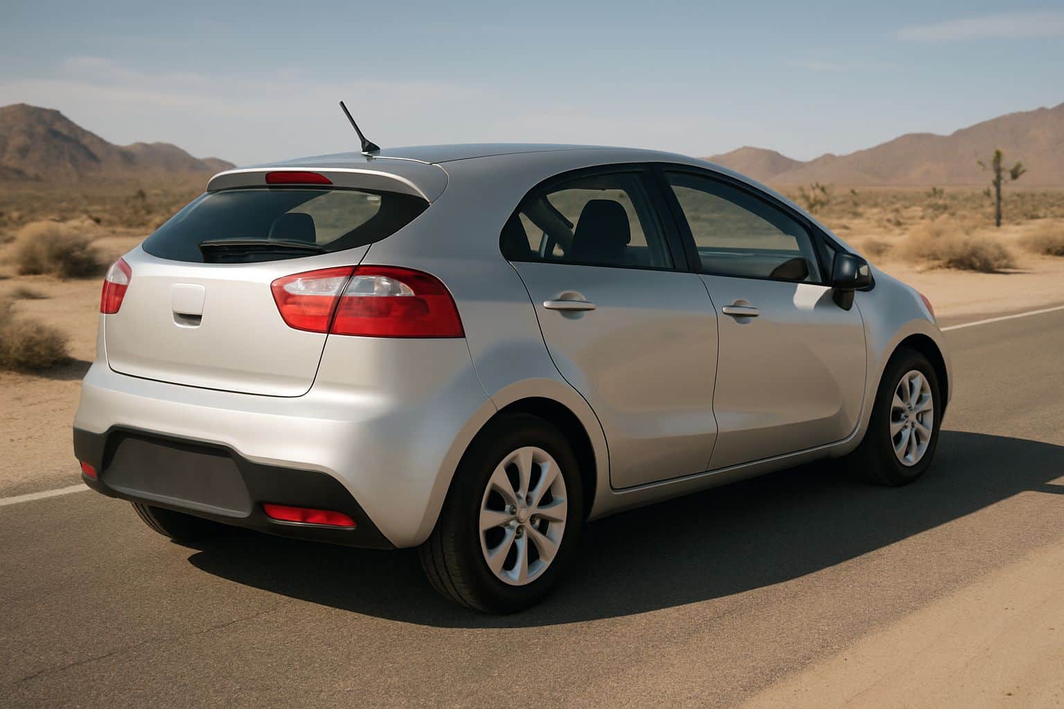 Finance Kia Rio - kia rio 2011 2017 rear angle