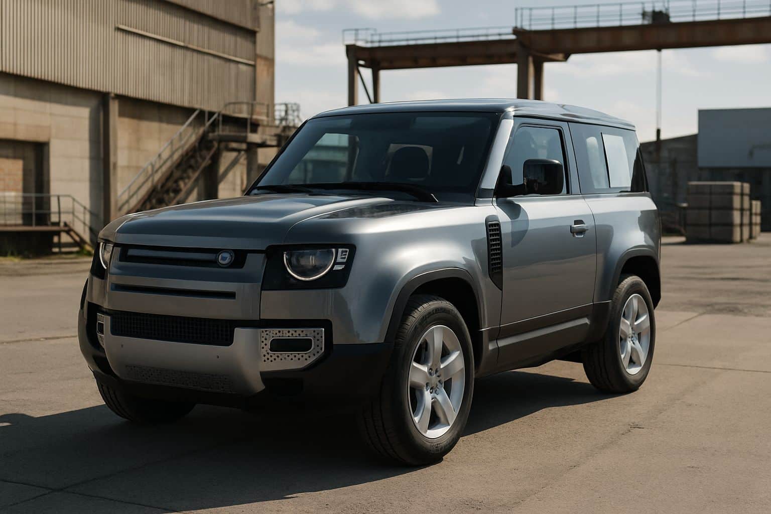 Finance Land Rover Defender - land rover defender 90 2020 onwards front angle