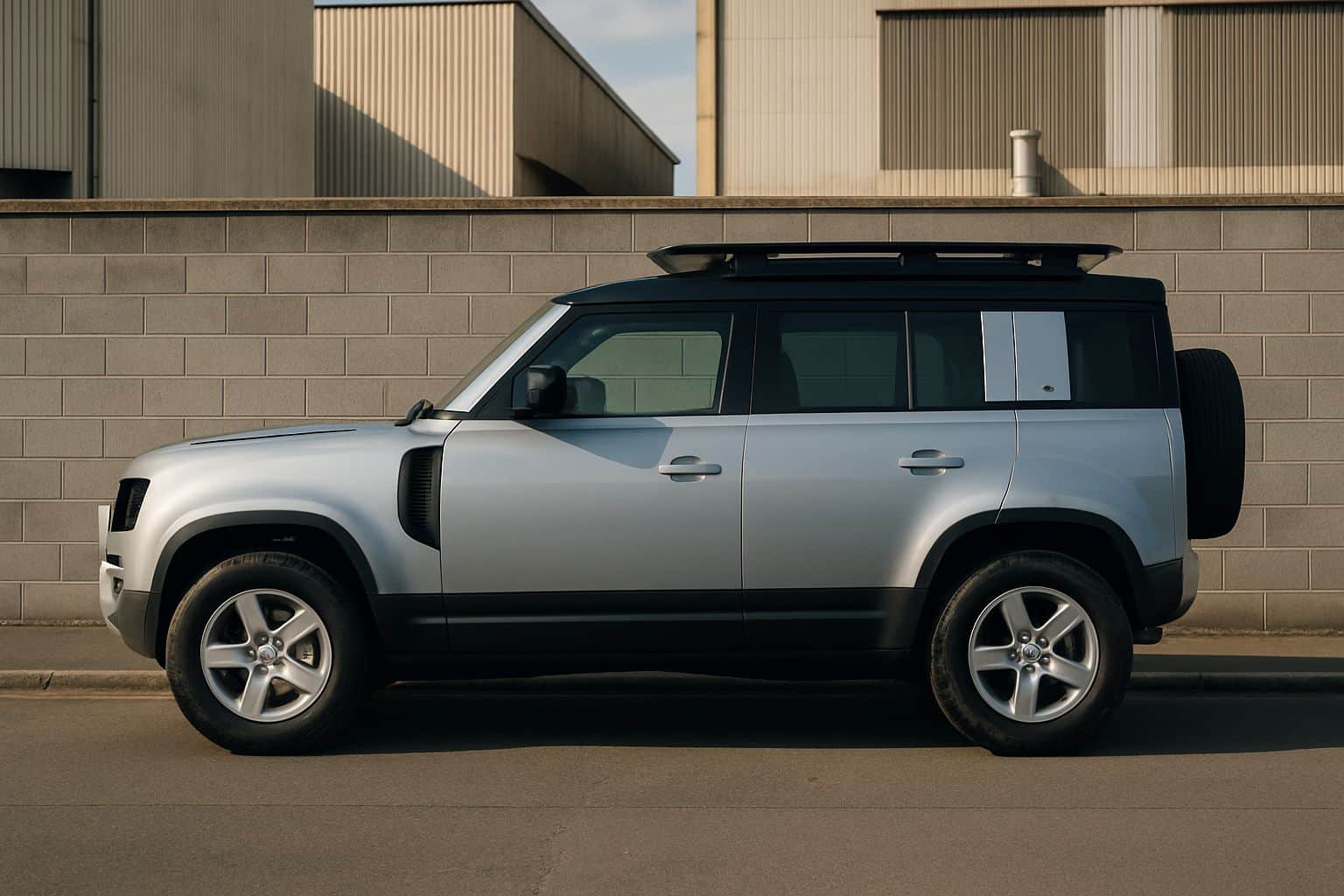 Finance Land Rover Defender - land rover defender 90 2020 onwards full side profile