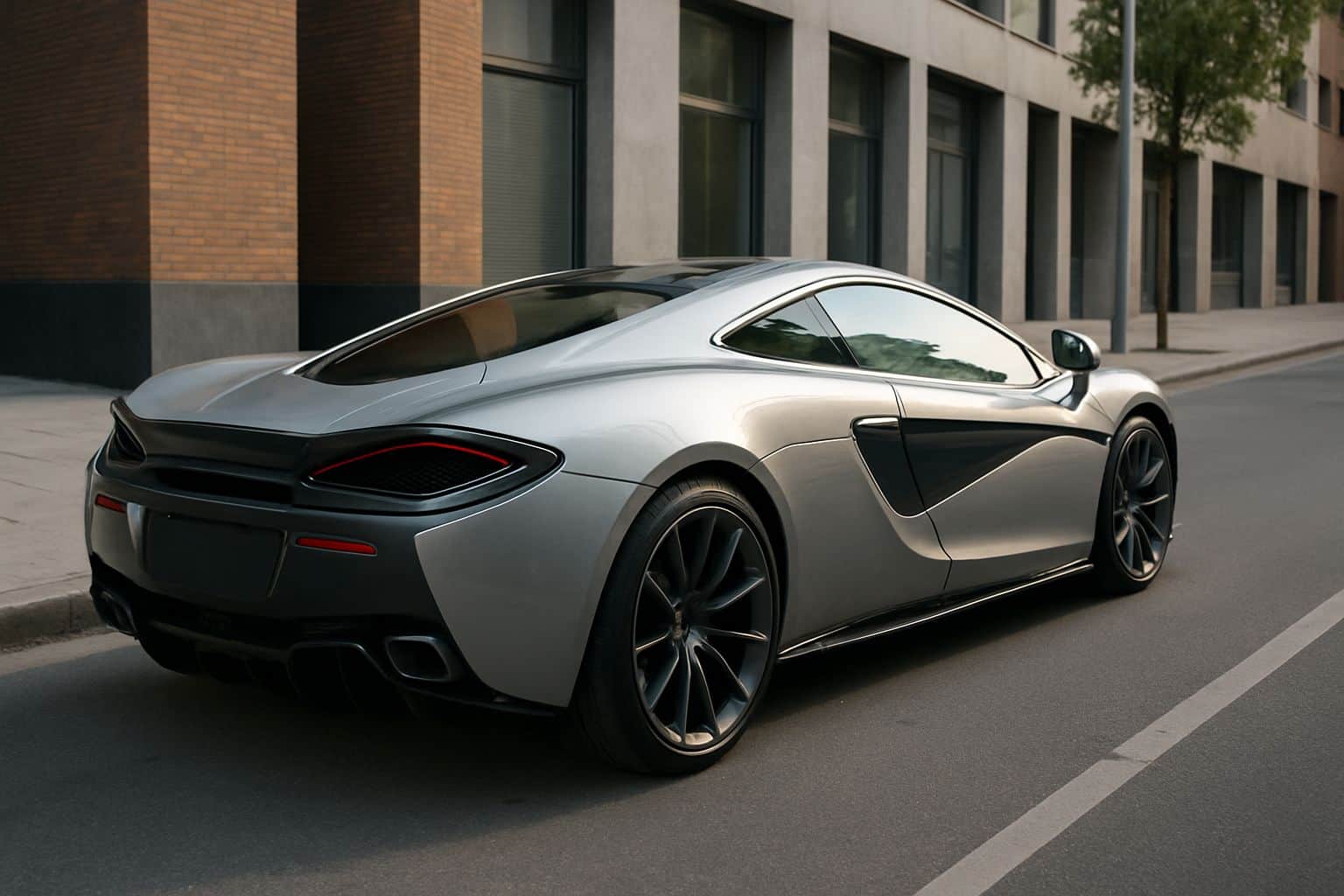 Finance McLaren 570GT - mclaren 570gt coupe 2016 2019 rear angle