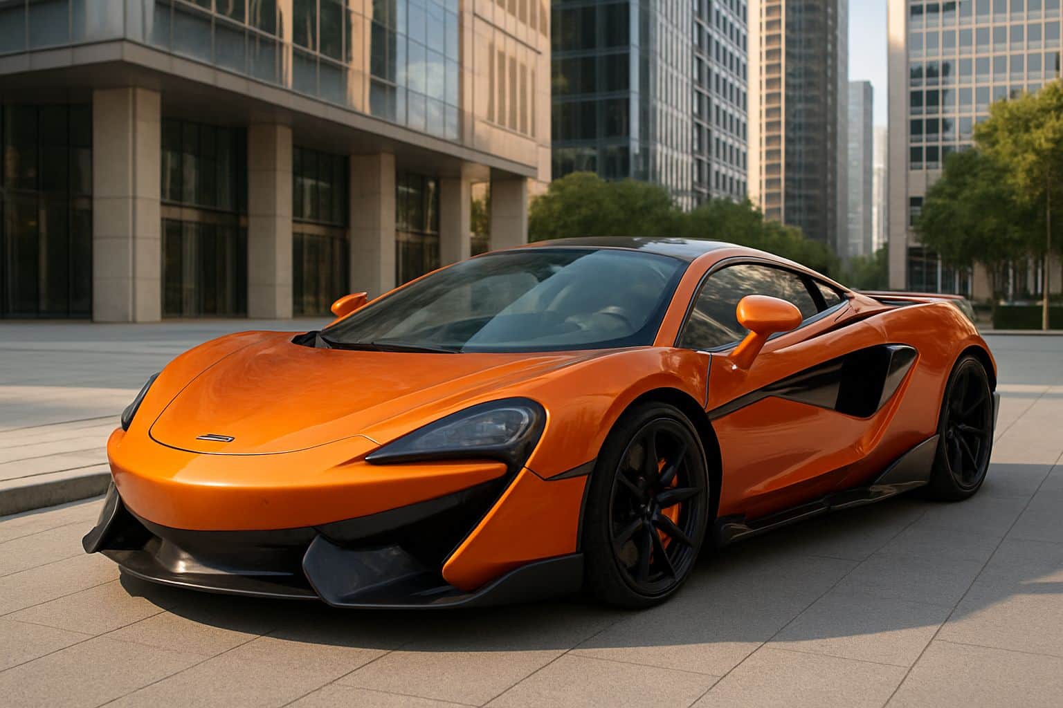 Finance McLaren 600LT - mclaren 600lt coupe 2018 2019 front angle