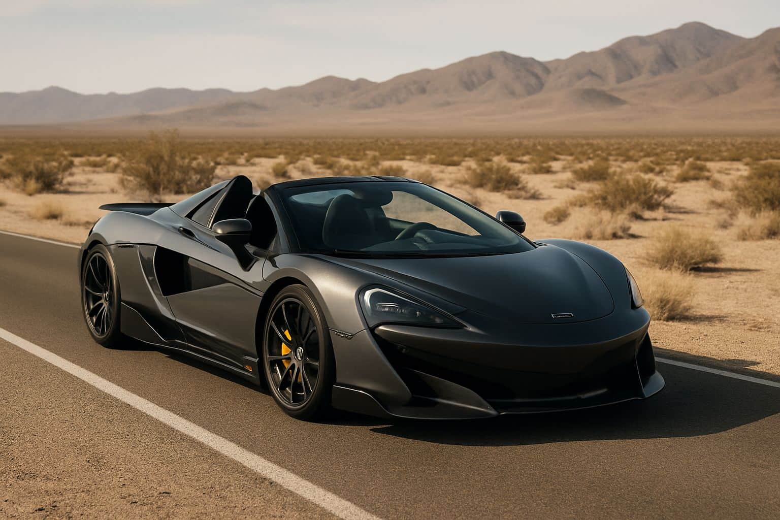 Finance McLaren 600LT - mclaren 600lt spider 2018 2020 front angle