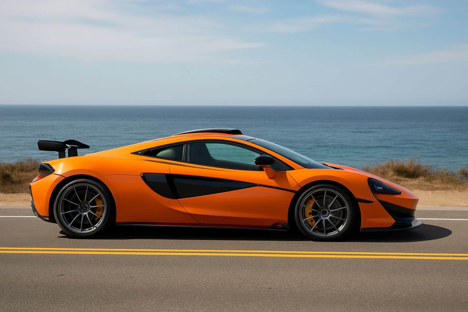 Finance McLaren 620R - mclaren 620r coupe 2019 2021 full side profile