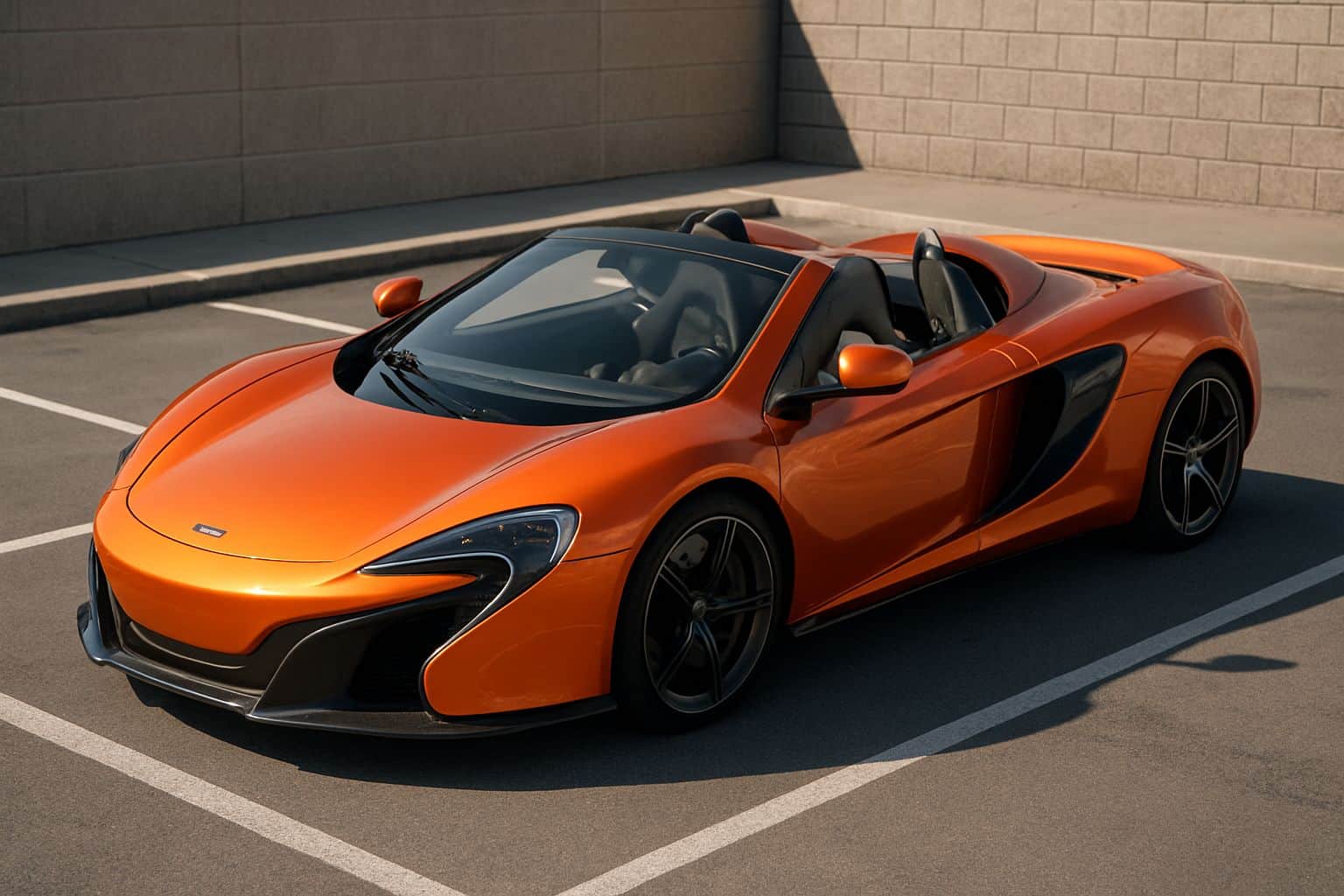 Finance McLaren 650S Spider - mclaren 650s spider 2014 2016 front angle