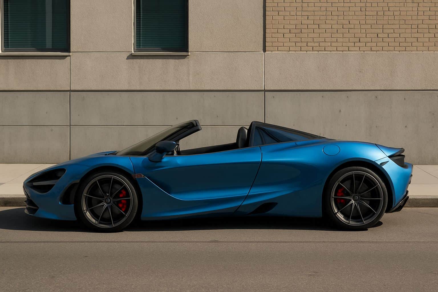 Finance McLaren 720S - mclaren 720s spider 2019 onwards full side profile
