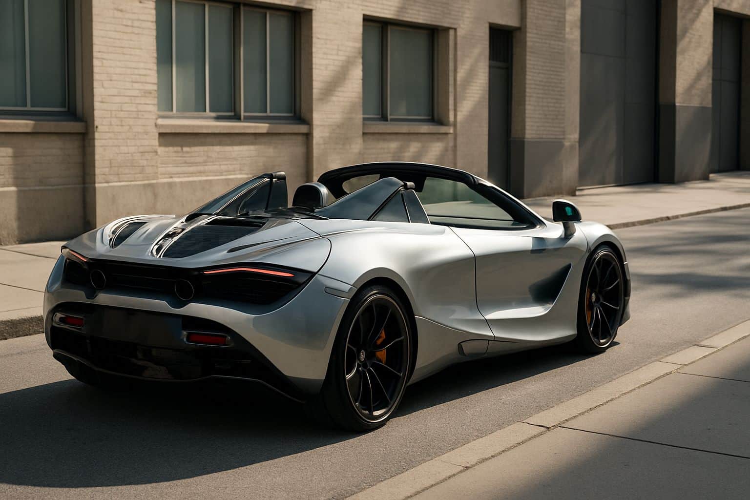 Finance McLaren 720S - mclaren 720s spider 2019 onwards rear angle