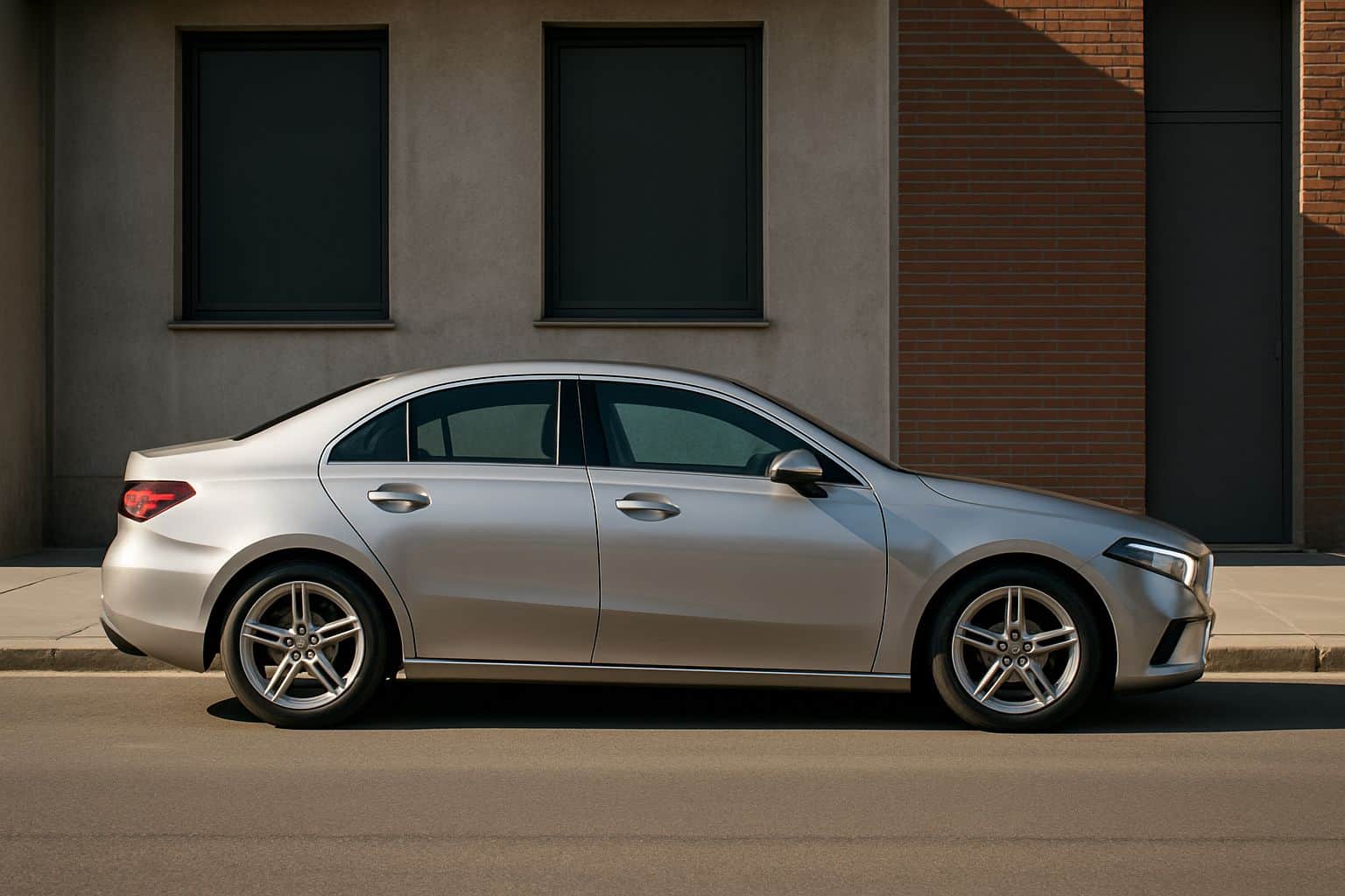 Finance Mercedes-Benz A-Class - mercedes benz a class saloon 2019 onwards full side profile