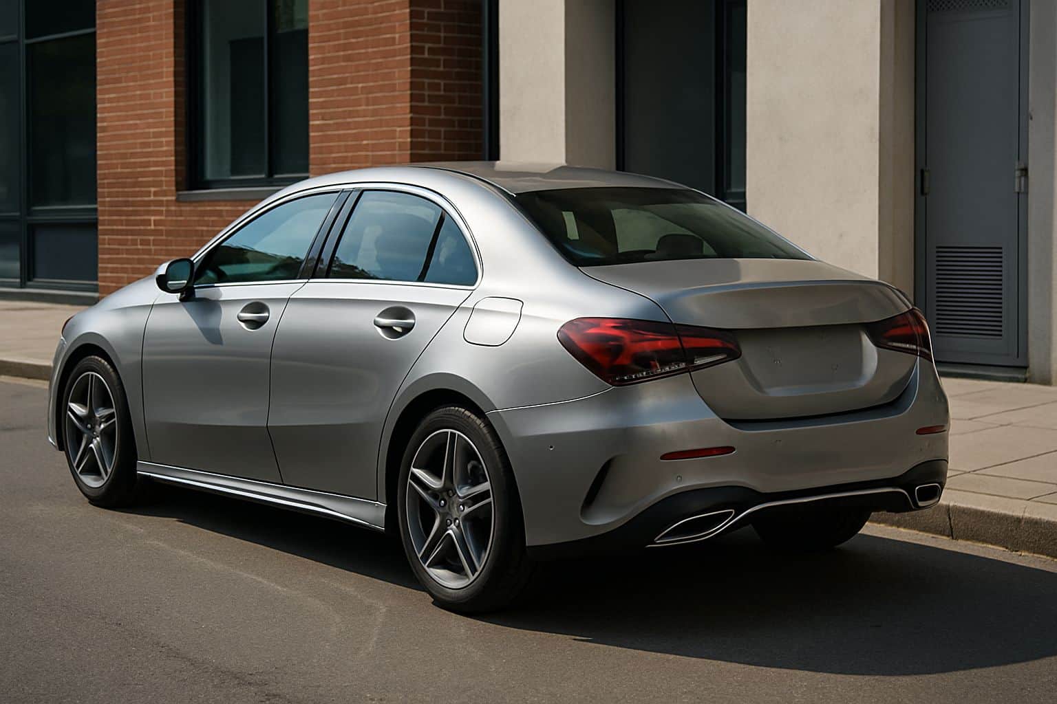 Finance Mercedes-Benz A-Class - mercedes benz a class saloon 2019 onwards rear angle