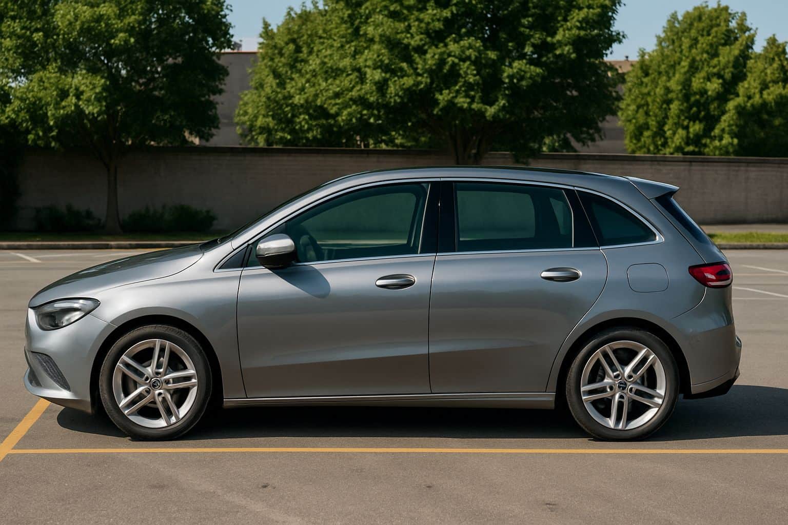 Finance Mercedes-Benz B-Class - mercedes benz b class mpv 2019 onwards full side profile