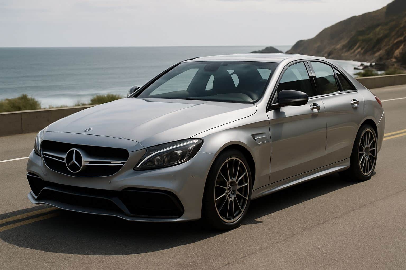 Finance Mercedes-Benz C-Class - mercedes benz c class amg 2015 2018 front angle