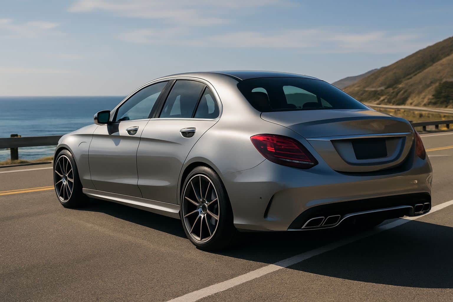 Finance Mercedes-Benz C-Class - mercedes benz c class amg 2015 2018 rear angle