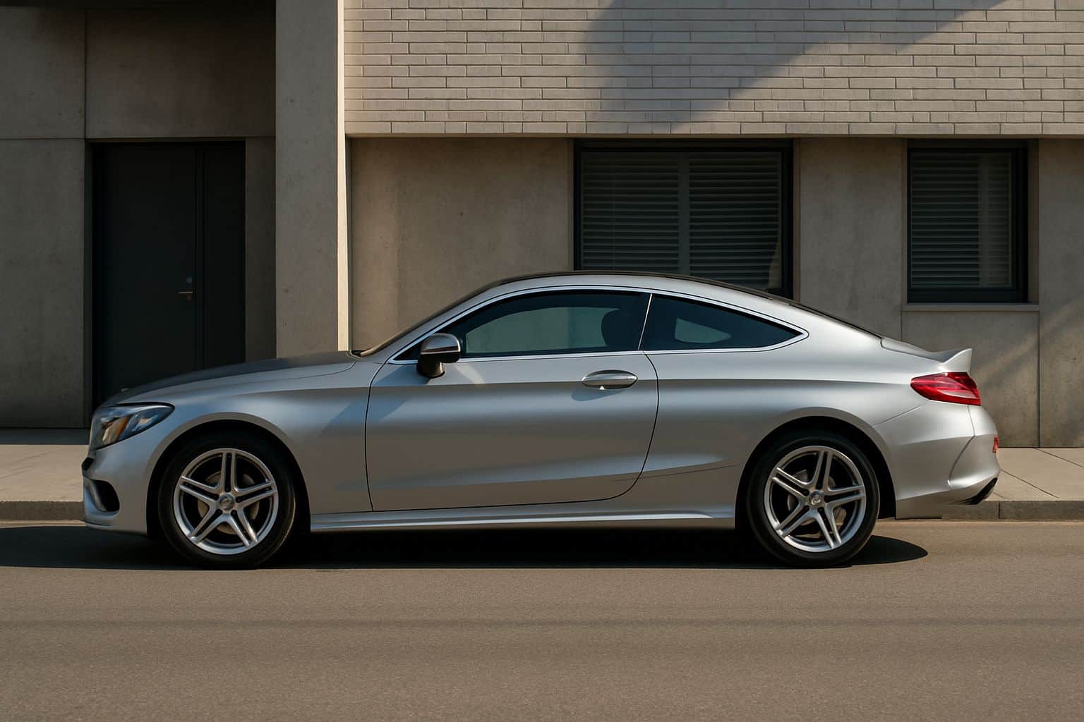 Finance Mercedes-Benz C-Class - mercedes benz c class coupe 2015 2023 full side profile