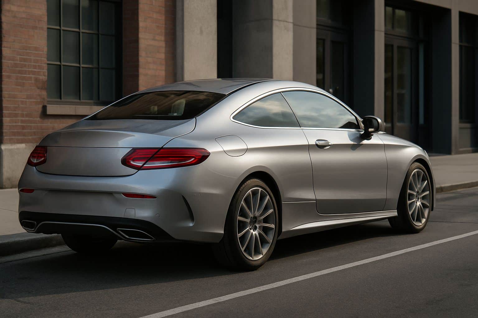 Finance Mercedes-Benz C-Class - mercedes benz c class coupe 2015 2023 rear angle