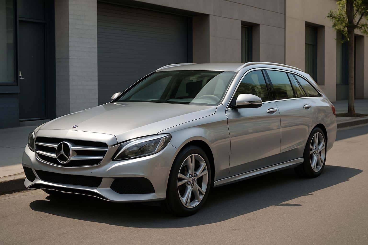 Finance Mercedes-Benz C-Class - mercedes benz c class estate 2014 2021 front angle