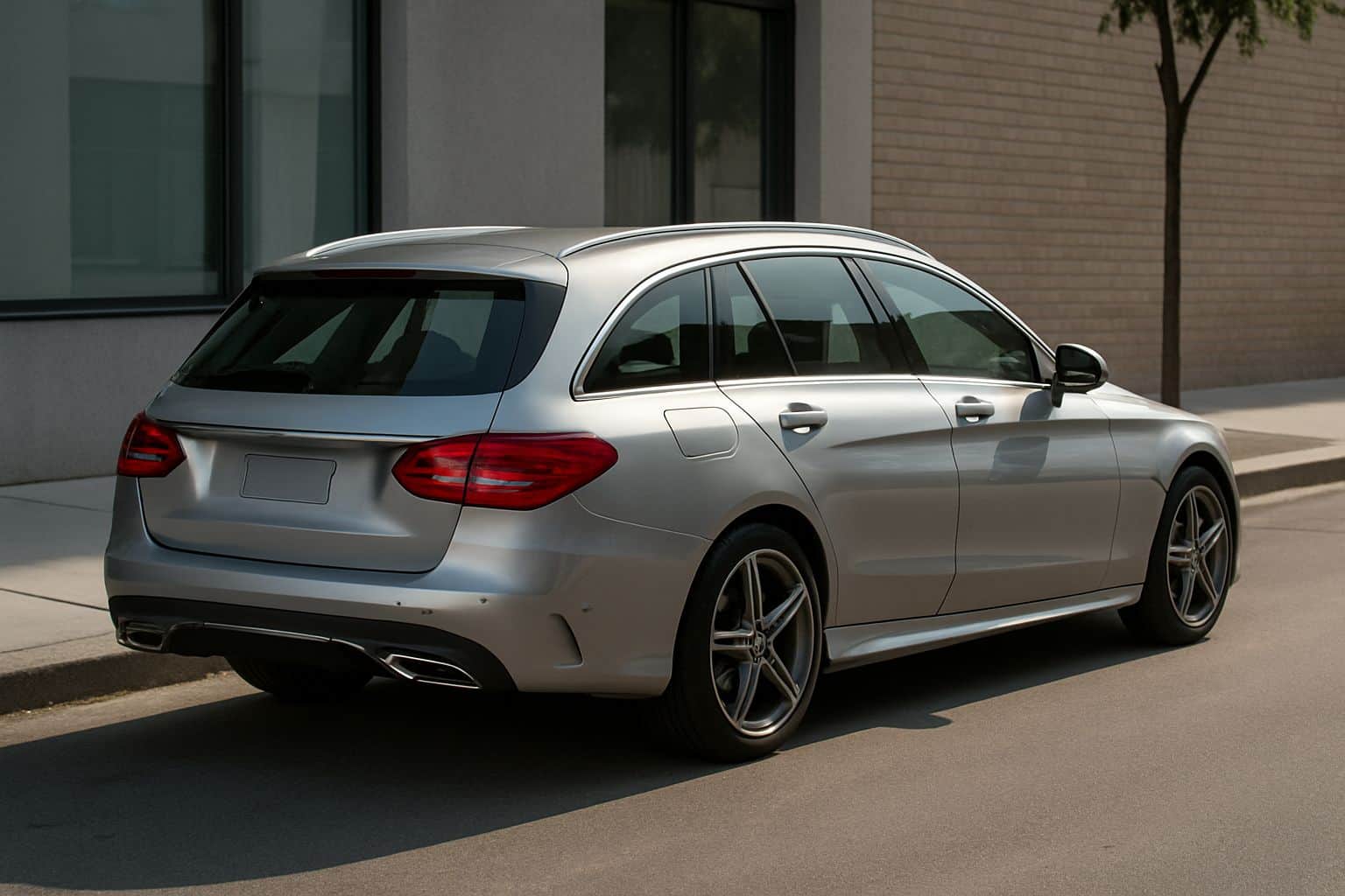 Finance Mercedes-Benz C-Class - mercedes benz c class estate 2014 2021 rear angle