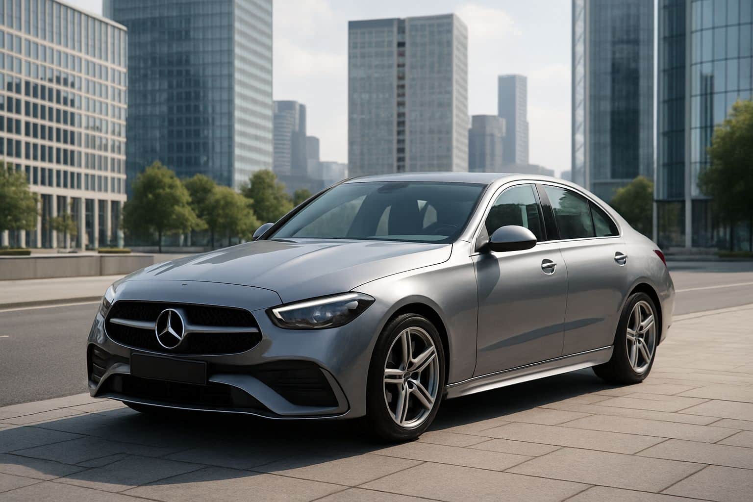 Finance Mercedes-Benz C-Class - mercedes benz c class saloon 2021 onwards front angle