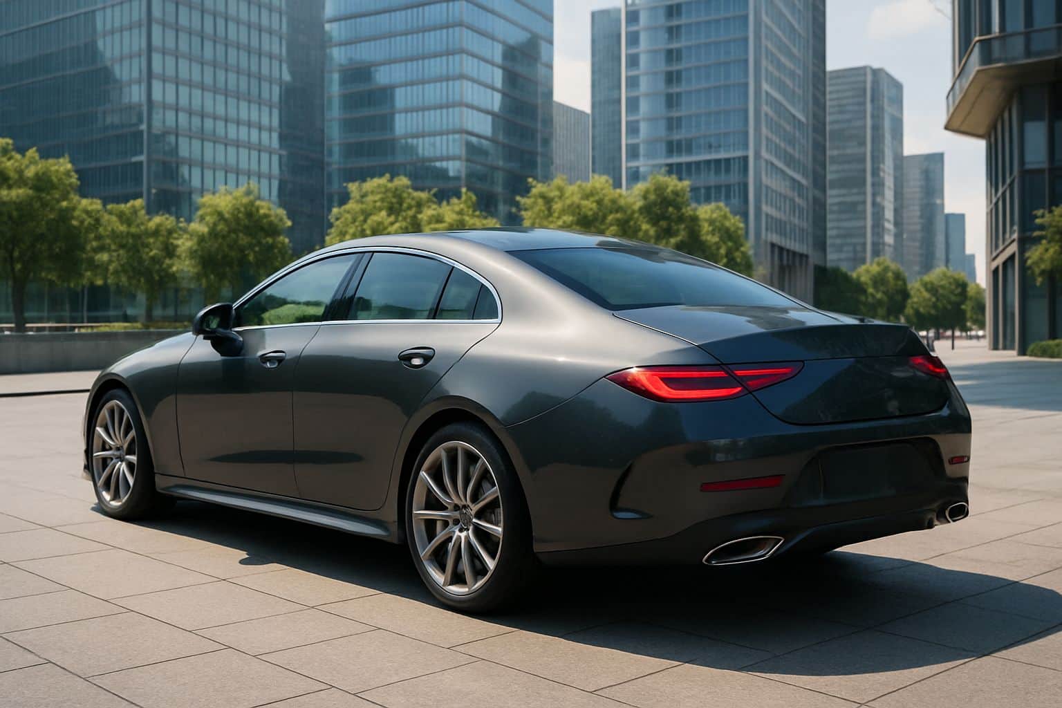 Finance Mercedes-Benz CLS - mercedes benz cls coupe 2018 2024 rear angle