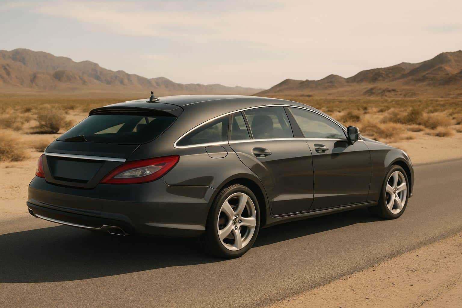 Finance Mercedes-Benz CLS - mercedes benz cls shooting brake 2012 2018 rear angle