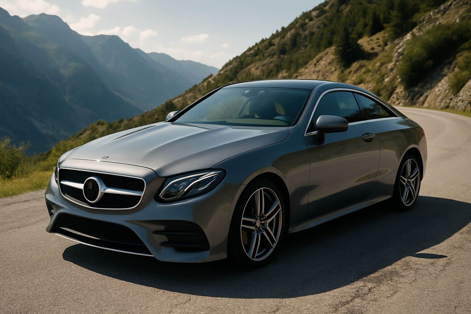 Finance Mercedes-Benz E-Class - mercedes benz e class coupe 2017 2023 front angle