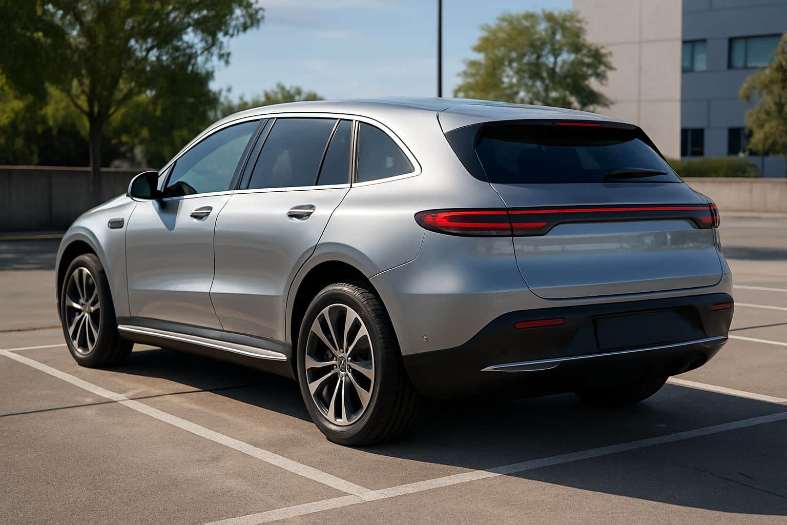 Finance Mercedes-Benz EQC - mercedes benz eqc suv 2019 onwards rear angle