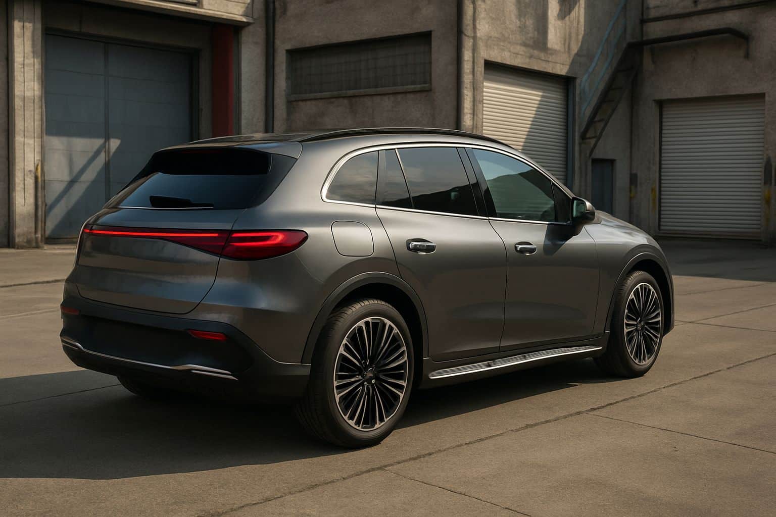 Finance Mercedes-Benz EQE - mercedes benz eqe suv 2023 onwards rear angle