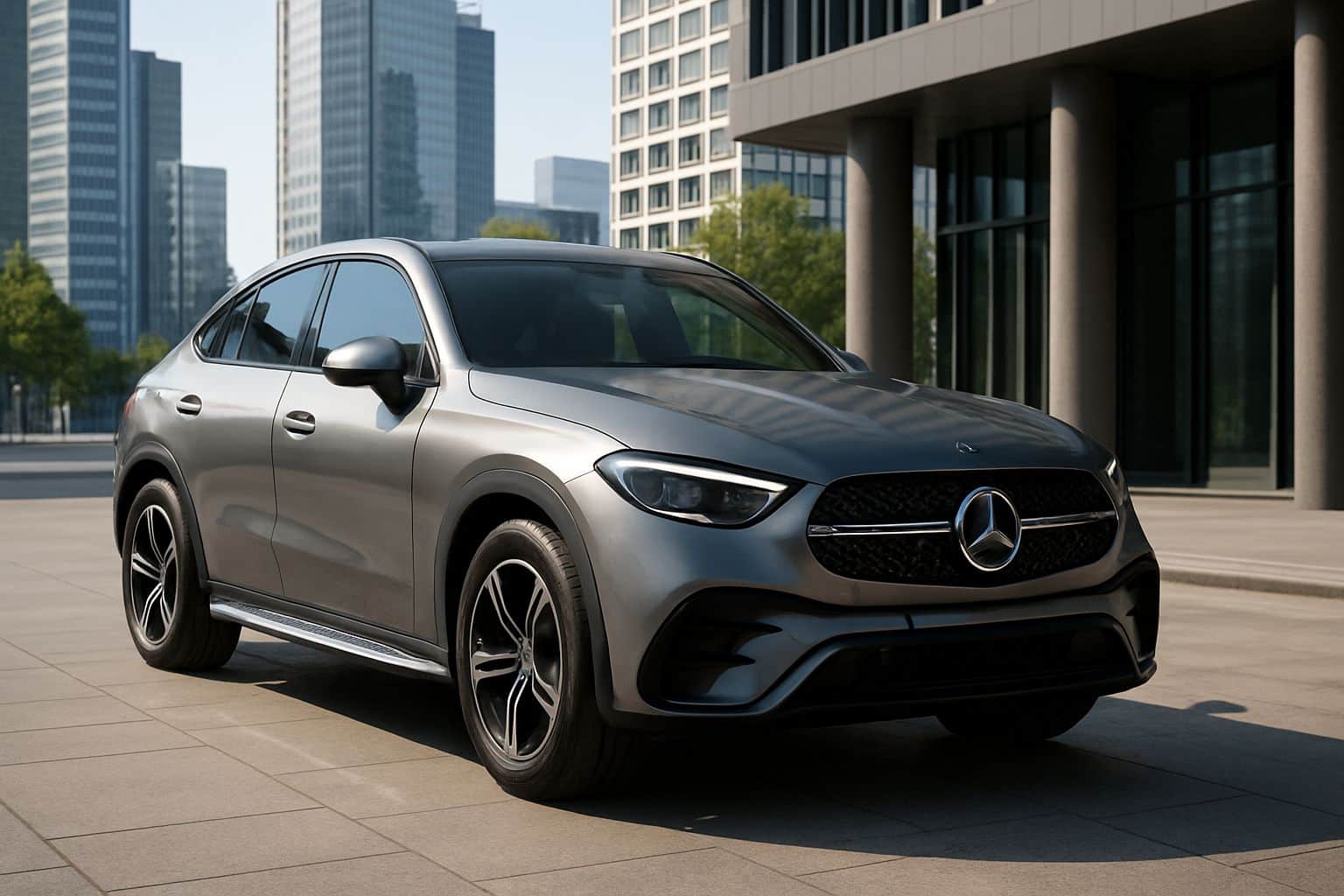 Finance Mercedes-Benz GLC - mercedes benz glc coupe 2023 onwards front angle
